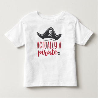 T-shirt Pour Les Tous Petits En fait un pirate