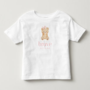 T-shirt Pour Les Tous Petits enfance cancéreuse malade enfants nom personnalisé