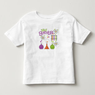 T-shirt Pour Les Tous Petits Enfant en bas âge fol de scientifique
