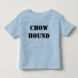 T-shirt Pour Les Tous Petits Enfant en bas âge t de chien de bouffe