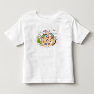T-shirt Pour Les Tous Petits Enfants avec des pinceaux