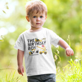 T-shirt Pour Les Tous Petits Enfants Construction Anniversaire Garçon Toddler T