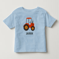 Enfants Red Tractor Véhicule de ferme personnalisé