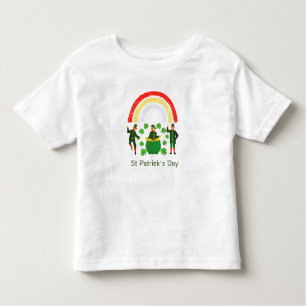 T-shirt Pour Les Tous Petits Enfants Toddler Leprechaun Gold St Patrick's Day