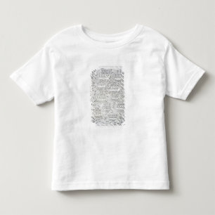 T-shirt Pour Les Tous Petits Ennemis des Assyriens prenant le refuge dans des