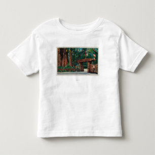 T-shirt Pour Les Tous Petits Entrée à de grands arbres parc, le comté de San