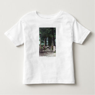 T-shirt Pour Les Tous Petits Entrée à la vue de Theodore Wagner de maison