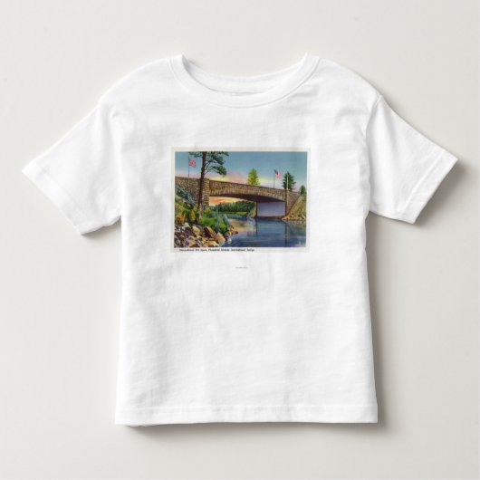 T-shirt Pour Les Tous Petits Envergure internationale de crevasse (Devant)