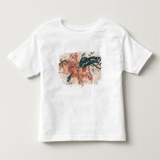 T-shirt Pour Les Tous Petits Érables rouges (Devant)