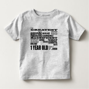 T-shirt Pour Les Tous Petits Ęrs anniversaires modernes frais : Plus grand de 1