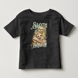 T-shirt Pour Les Tous Petits Escadron de parade, adorable paresse