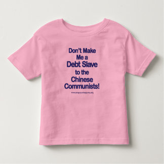 T-shirt Pour Les Tous Petits Esclave d'impôts