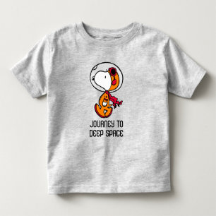 T-shirt Pour Les Tous Petits ESPACE Astronaute de Snoopy