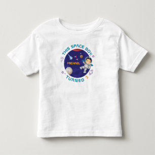 T-shirt Pour Les Tous Petits Espace extra-atmosphérique Stars de lune personnal