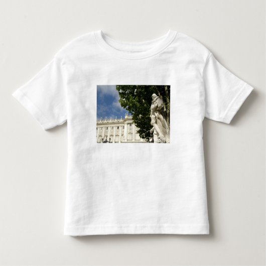 T-shirt Pour Les Tous Petits Espagne, Madrid. Palais royal. (Devant)