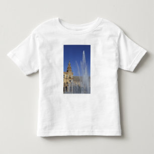 T-shirt Pour Les Tous Petits Espagne, Séville, Andalousie Fontaine et ornement