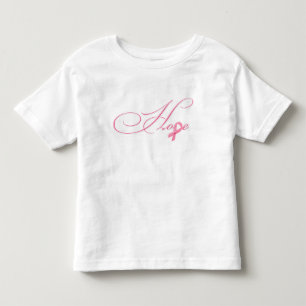 T-shirt Pour Les Tous Petits Espoir - Ruban rose