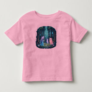T-shirt Pour Les Tous Petits Esprits de la Forêt Enchantée Cottagecore Magique