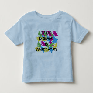 T-SHIRT POUR LES TOUS PETITS ÉTANT NORMAL EST SURESTIMÉ