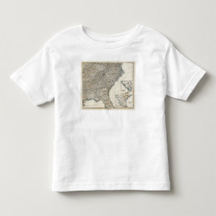 T-shirt Pour Les Tous Petits États sudiste des Etats-Unis d'Amérique