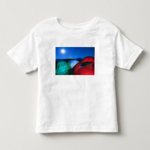 T-shirt Pour Les Tous Petits États-Unis, Californie, Alabama Hills, Photo noctu