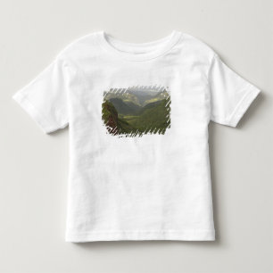 T-shirt Pour Les Tous Petits États-Unis, Hawaï, Kauai, vue sur le canyon. (RF)
