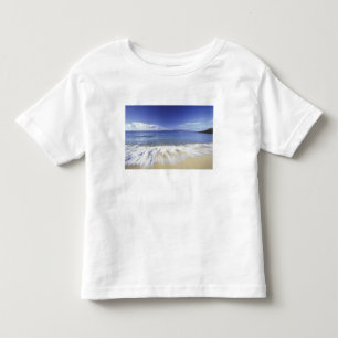 T-shirt Pour Les Tous Petits États-Unis, Hawaï, Maui, Vagues déferlant à Makena