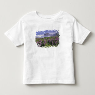 T-shirt Pour Les Tous Petits États-Unis, Oregon, Nesika Beach. Lupin et Oregon
