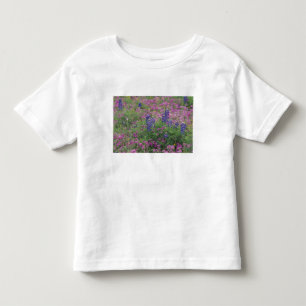 T-shirt Pour Les Tous Petits États-Unis, Texas Hill Country. Bleuets parmi les 