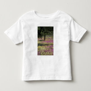 T-shirt Pour Les Tous Petits États-Unis, Texas, Verveine des sables et Primrose