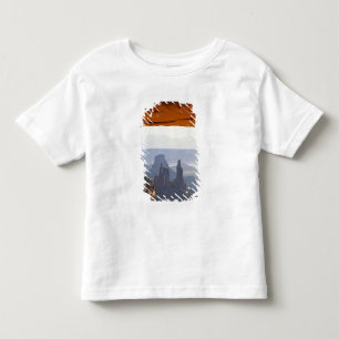 T-shirt Pour Les Tous Petits États-Unis, Utah, parc national de Canyonlands, vu