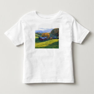 T-shirt Pour Les Tous Petits États-Unis, Vermont, Jenne Farm. Collines vertes o