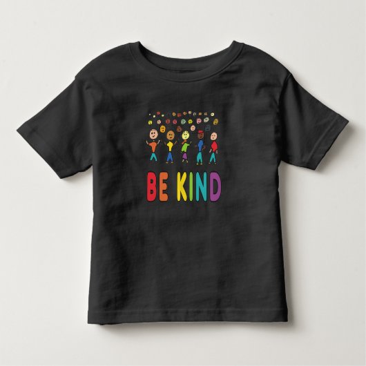 T-shirt Pour Les Tous Petits Être gentil (Devant)