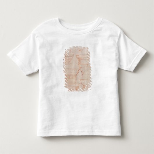 T-shirt Pour Les Tous Petits Étude de W.18v des capitaux de colonne (Devant)