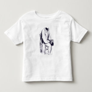 T-shirt Pour Les Tous Petits Étude d'Edgar Degas pour un portrait de Manet