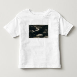 T-shirt Pour Les Tous Petits Étude d'un ciel éclairé par la lune opacifié