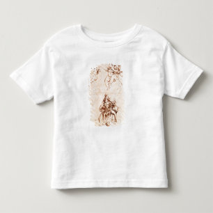 T-shirt Pour Les Tous Petits Études pour Madonna avec un chat, c.1478-80
