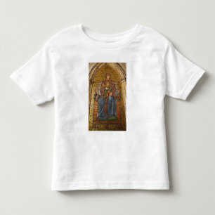 T-shirt Pour Les Tous Petits Europe, Italie, Sicile, Taormina. Madone et enfant