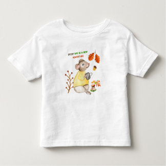 T-shirt Pour Les Tous Petits Every day is a new adventure