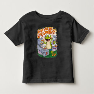 T-shirt Pour Les Tous Petits Explorateur culinaire : Frogs Stove Adventure