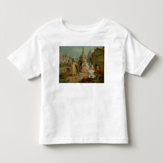 T-shirt Pour Les Tous Petits Exposition juste (Devant)