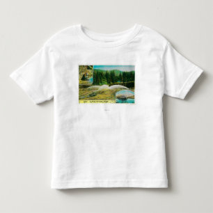 T-shirt Pour Les Tous Petits Extraction de l'or en Californie StateState