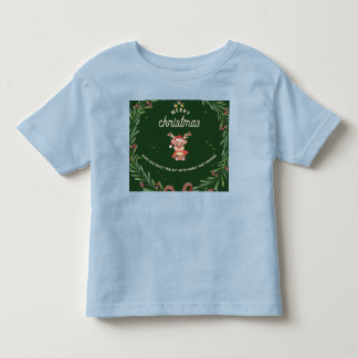T-shirt Pour Les Tous Petits Fabriqué à partir d'un tissu de coton peigné de ha
