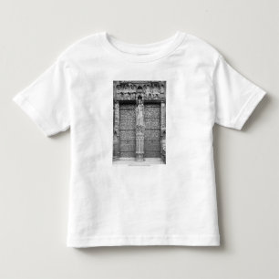 T-shirt Pour Les Tous Petits Façade de Notre-Dame, quittée le portail, Paris