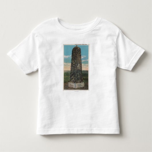 T-shirt Pour Les Tous Petits Facturations, la TA - vue de monument de Boothill (Devant)
