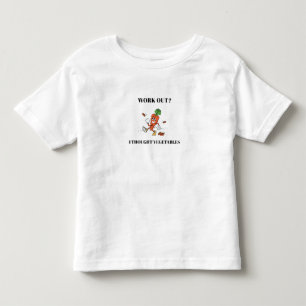 T-shirt Pour Les Tous Petits Faire du sport ? Je croyais que c'était des légume