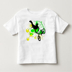 T-shirt Pour Les Tous Petits Faire du vélo extrême