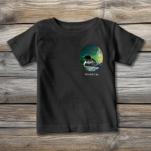 T-shirt Pour Les Tous Petits Famille de plongeons du lac Butterfield
