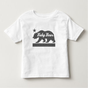 T-shirt Pour Les Tous Petits Famille d'ours de la Californie (ours de BÉBÉ)