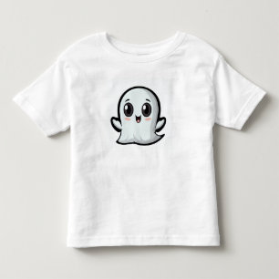 T-shirt Pour Les Tous Petits fantôme mignon pour Halloween